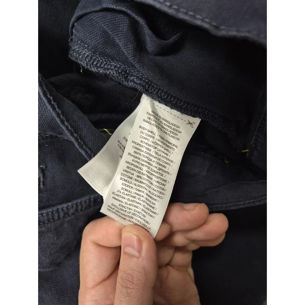 Polo Ralph Lauren Jeans Mens 32x32 Dark Blue Straight Leg Stretch Denim Pants